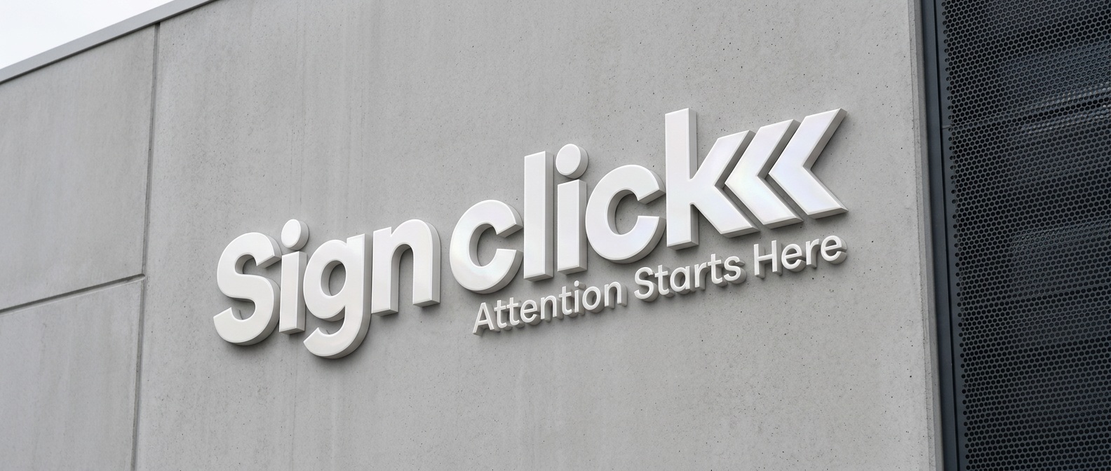 Fabricated Sign