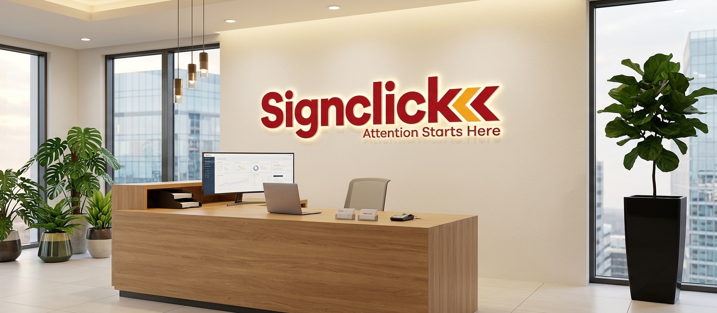 Reception Sign