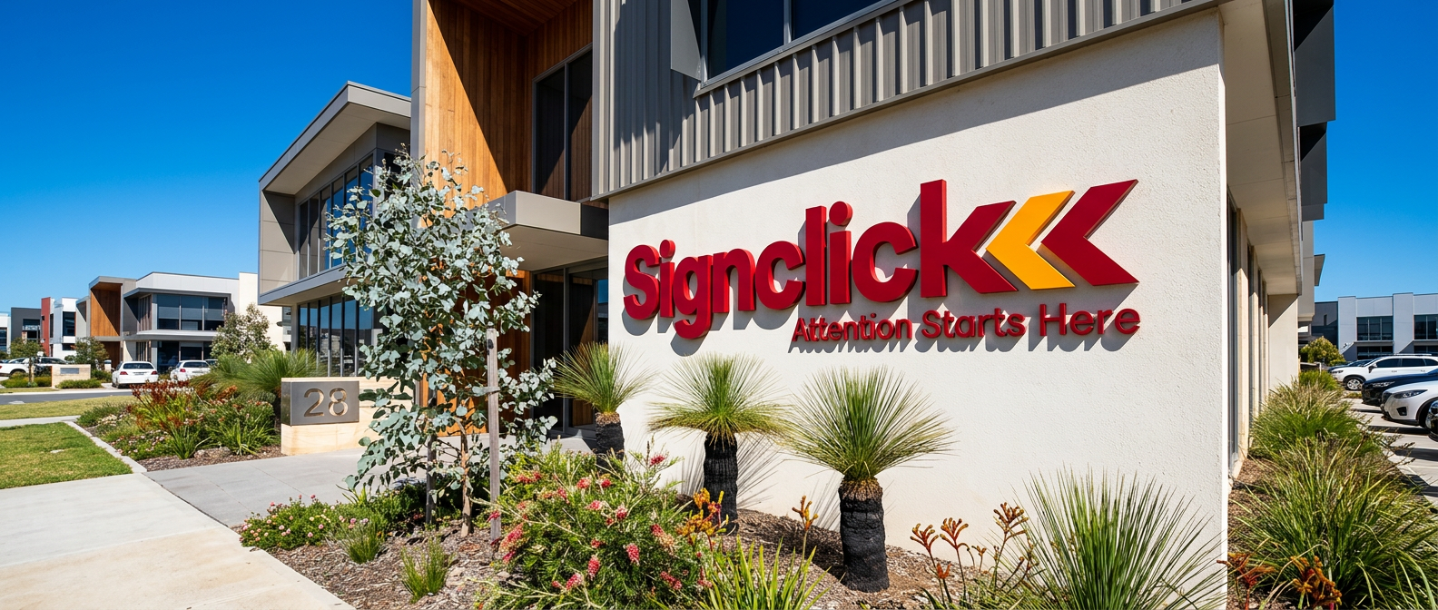 Illuminated Fabricated Signs