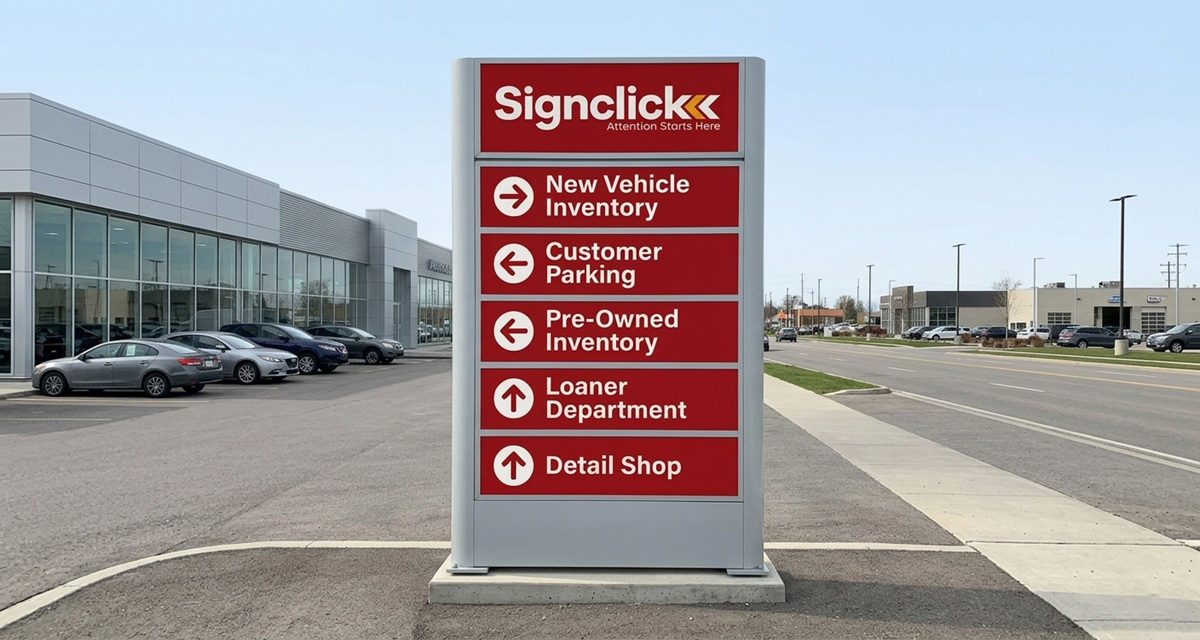 Building  Directional Signs