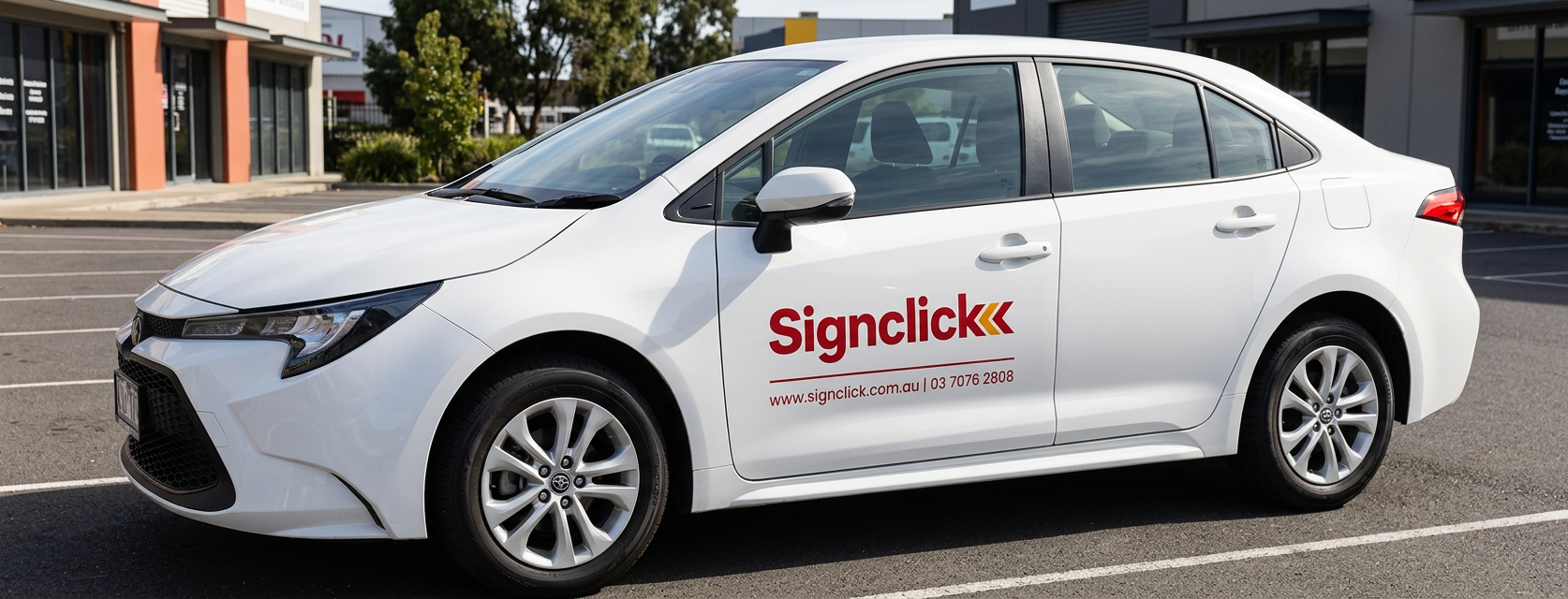 Vehicle Cut Out Lettering / Signage