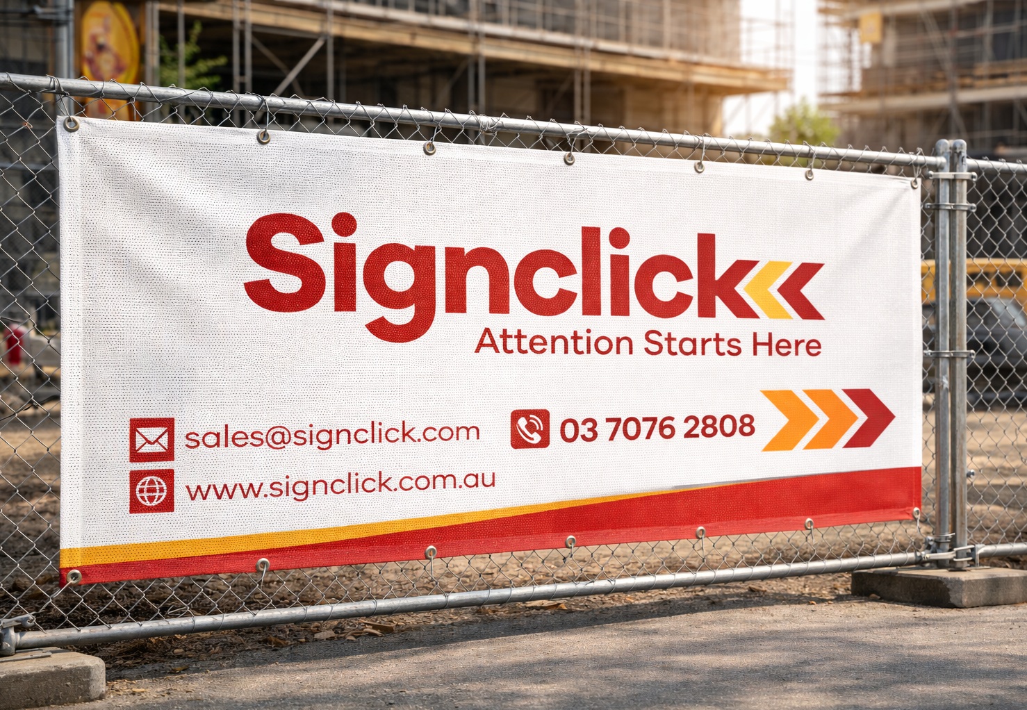 Fence Signs