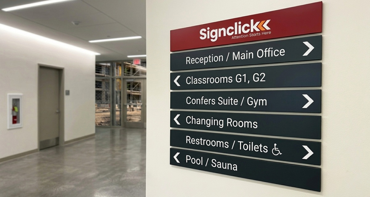 Building  Directional Signs