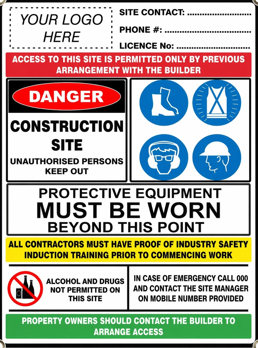 Safety Site Signs